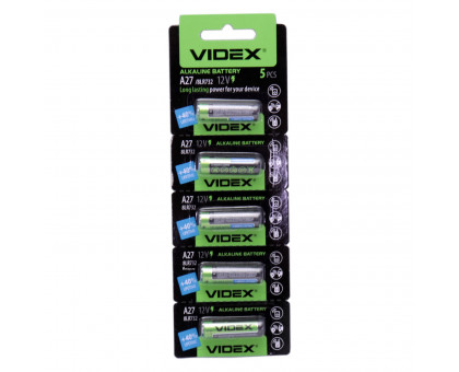 Алкалиновая батарейка таблетка VIDEX 8LR732, 12V