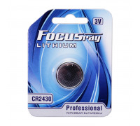 Литиевая батарейка таблетка Focus Ray, 3V, CR2430