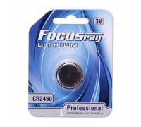 Литиевая батарейка таблетка Focus Ray, 3V, CR2450